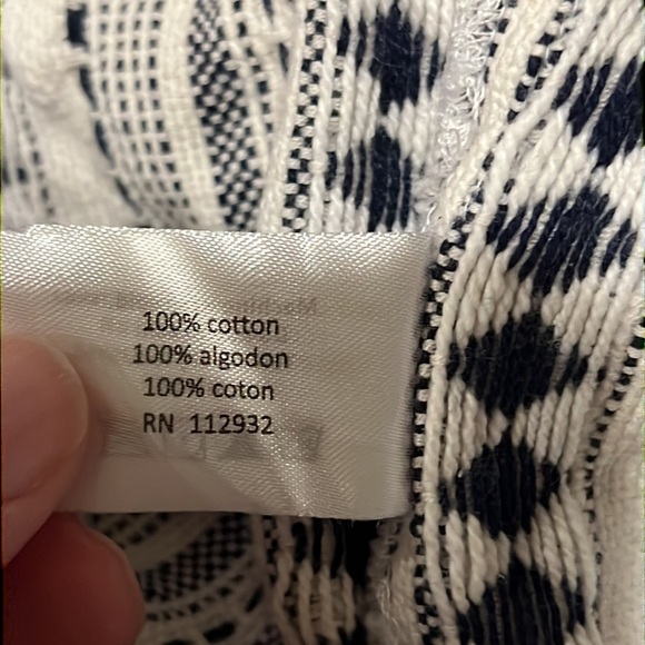 Beach By Exist Monochrome Patterned Hoodie - Picture 9 of 10